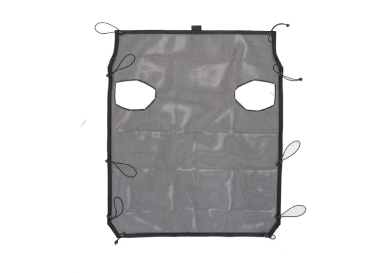 Rampage — Rampage 2018-2019 Jeep Wrangler(JL) Sport 2-Door Mesh Shade Top - Black
Top-Soft - view 1