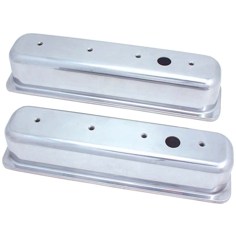Spectre — Spectre SB Chevy Center Bolt Tall Valve Cover Set - Polished Aluminum - view 1