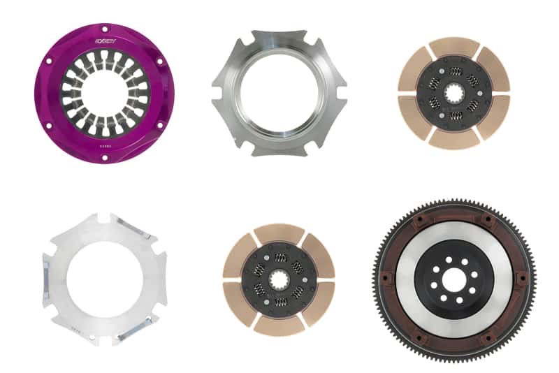 Exedy — Exedy 1993-1998 Toyota Supra Twin Turbo L6 Hyper Twin Cerametallic Clutch Sprung Center Disc
Hyper Multi Series
Clutch Kit - view 3