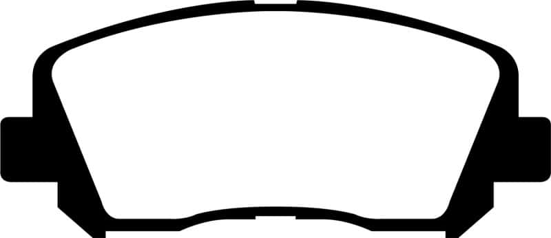 EBC — EBC 15+ Chrysler 200 3.6 (Heavy Duty Brakes) Ultimax2 Front Brake Pads
Disc Brake Pad - view 1