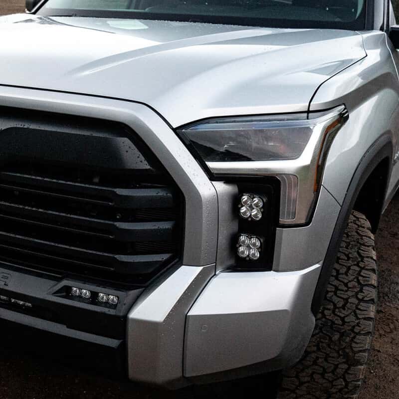 Baja Designs — Baja Designs 2022 Toyota Tundra Squadron Pro Vent Light Mount Kit - view 2