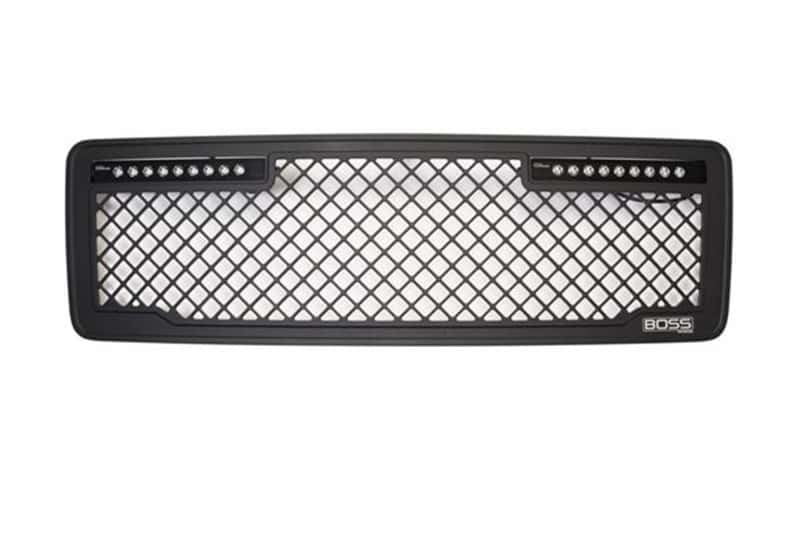Putco — Putco 13-14 Ford F-150 - Lighted (w/ 10in Luminix Light Bar) Lighted Boss Grille
Grille Insert - view 1