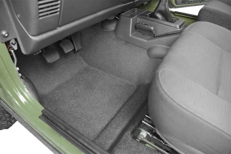 BedRug — BedRug 97-06 Jeep TJ Front 3pc BedTred Floor Kit w/Center Console - Incl Heat Shields - view 2