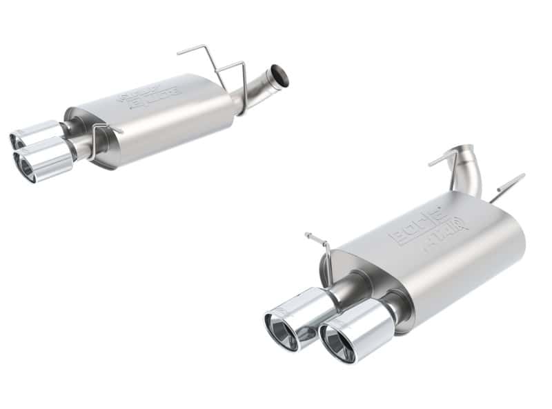 Borla — Borla 13-14 Mustang Shelby GT500 GT 5.8L V8 RWD Dual Split Rear Exit ATAK Exhaust Rear Section Only
Axle-Back System
ExhstSysKt - view 1