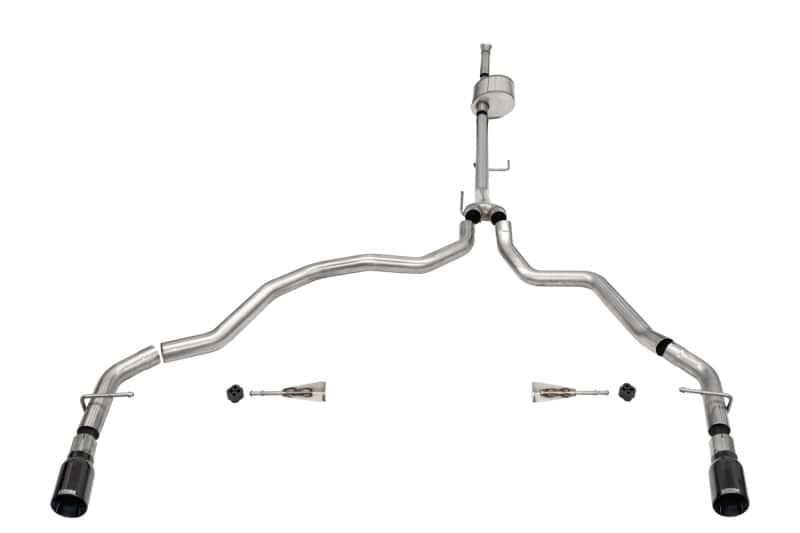 CORSA Performance — Corsa 2021-2025 Ford F-150 SuperCab/6.5in Bed 5.0L V8 Xtreme Cat-Back Dual Rear Exit-Black PVD
Exhaust - view 1