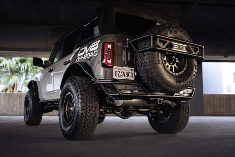 DV8 Offroad — DV8 Offroad 21-23 Ford Bronco Rear License Plate Relocation Bracket - view 5