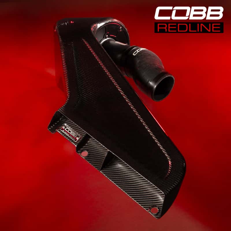 COBB — Cobb 15-20 Subaru STI Redline Carbon Fiber Intake System - Gloss Finish - view 1