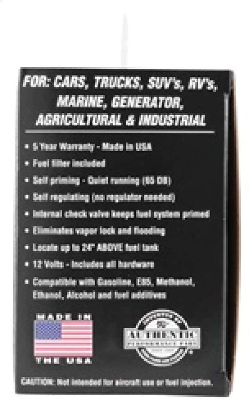 K&N Engineering — K&N Performance Electric Fuel Pump 1-2 PSI - view 11