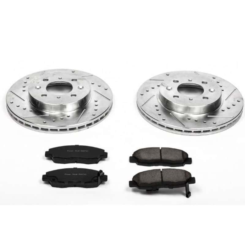 PowerStop — Power Stop 96-05 Honda Civic Front Z23 Evolution Sport Brake Kit - view 1