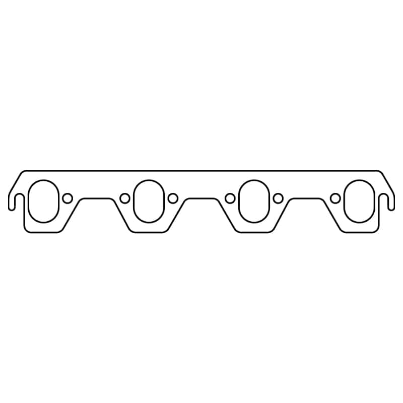 Cometic Gasket — Cometic Ford 302/351 Small Block V8 .094in HTG Exhaust Manifold Gskt Set-1.750in x 1.250in Oval Port
Exhaust Gasket Set - view 2