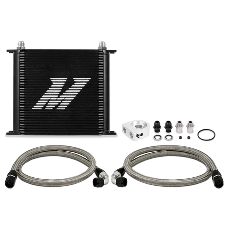 Mishimoto — Mishimoto Universal Oil Cooler Kit 34-Row Black
Uni. Oil Cooler Kit - view 1