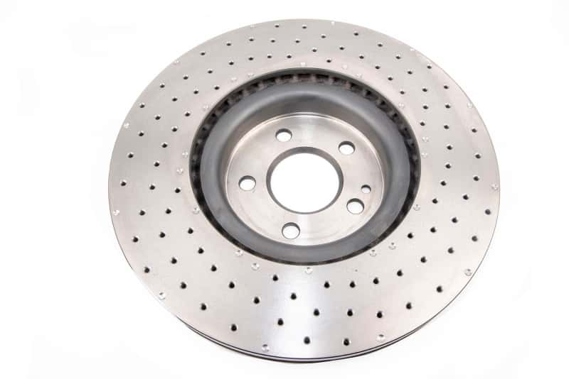 DBA — DBA 14-20 Mercedes-Benz CLA45 AMG (350mm Front Rotor) Front 4000 Series Cross Drilled Rotor
Brake Rotor
Brake Disc - view 3