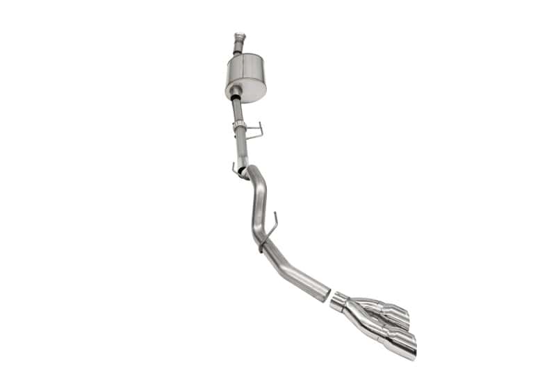 CORSA Performance — Corsa 2021-2025 Ford F-150 SuperCab/6.5in Bed 3.5L V6 Sport Cat-Back Single Side Exit-Polished
Exhaust - view 2
