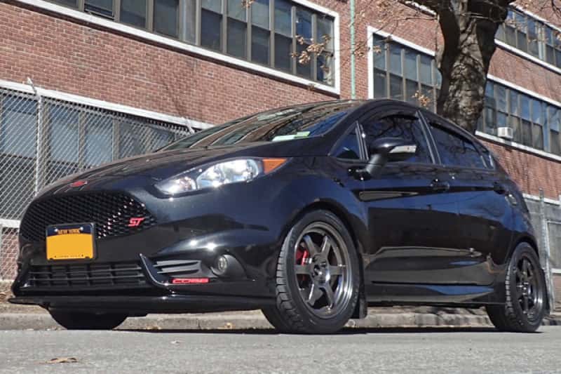 Rally Armor — Rally Armor 13-19 Ford Fiesta ST Black UR Mud Flap w/Red Logo
Mud Flap - view 6