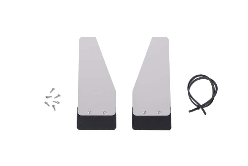 Putco — Putco Universal - Stainless Steel Mud Flap (7-1/4in x 19in) - view 2