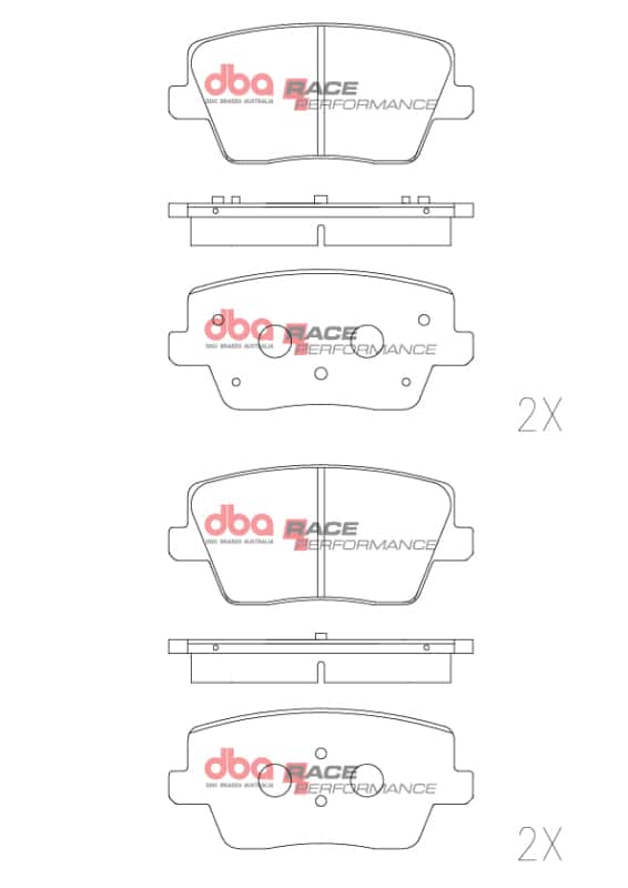 DBA — DBA 19-22 Hyundai Veloster RP Performance Rear Brake Pads
Brake Rotor - view 2