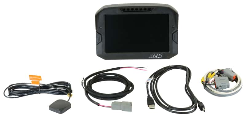 AEM — AEM CD-7 Non Logging GPS Enabled Race Dash Carbon Fiber Digital Display w/o VDM (CAN Input Only)
CD-7G Carbon - view 1