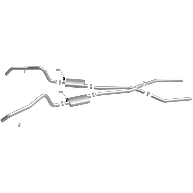 Magnaflow — MagnaFlow Sys C/B 67-72 F-Body 2.50inch w/Tru-X
Crossmember-Back
Cat-Back - view 6