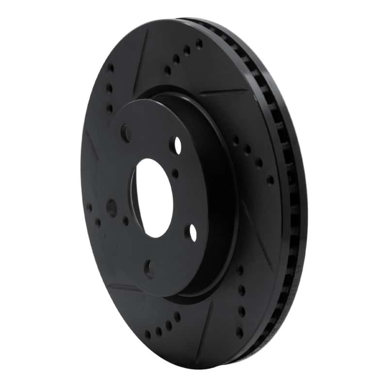 R1 Concepts — R1 06-18 Lexus HS250H Front Left Drilled & Slotted Black Brake Rotor
R1 Brake Rotor Drill - view 2