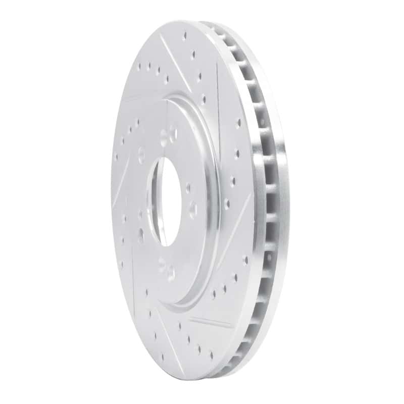 R1 Concepts — R1 91-96 Acura NSX Front Right Drilled & Slotted Silver Brake Rotor
R1 Brake Rotor Drill - view 2