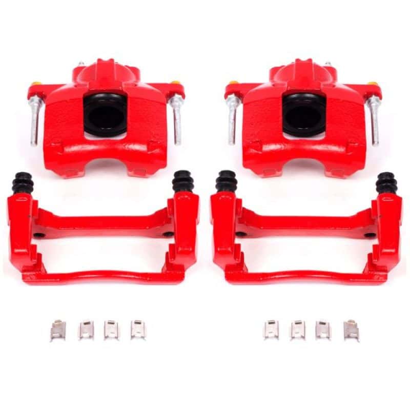 PowerStop — Power Stop 07-18 Jeep Wrangler JK Front Red Calipers w/Brackets - Pair
Caliper Set - view 1