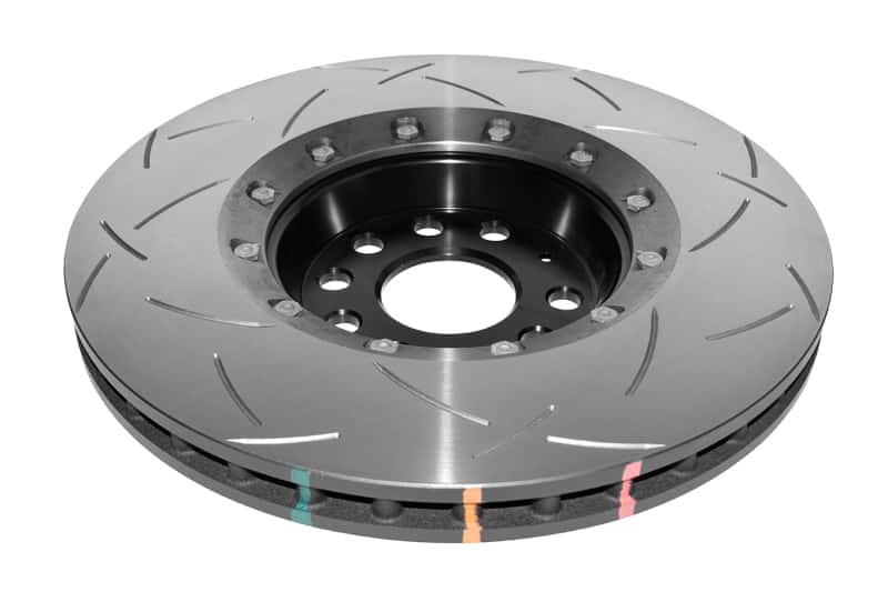 DBA — DBA 12-13 Volkswagen Golf R Front 5000 Series Slotted Rotor w/Black Hat
Brake Rotor - view 2