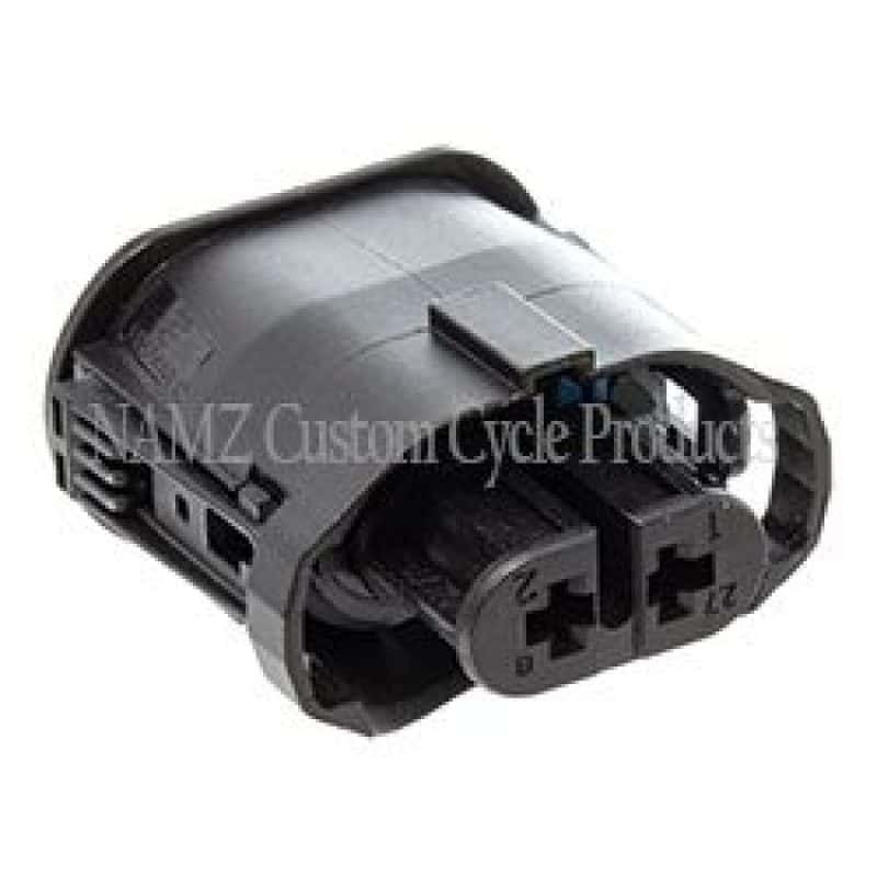 NAMZ — NAMZ V-Twin VROD Models OEM Headlight Connector w/Wire Seals & Terminals - Black (HD 72449-01) - view 2