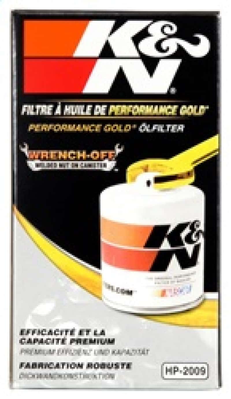K&N Engineering — K&N 03-05 Neon SRT-4 / Lotus Elise Performance Gold Oil Filter - view 9
