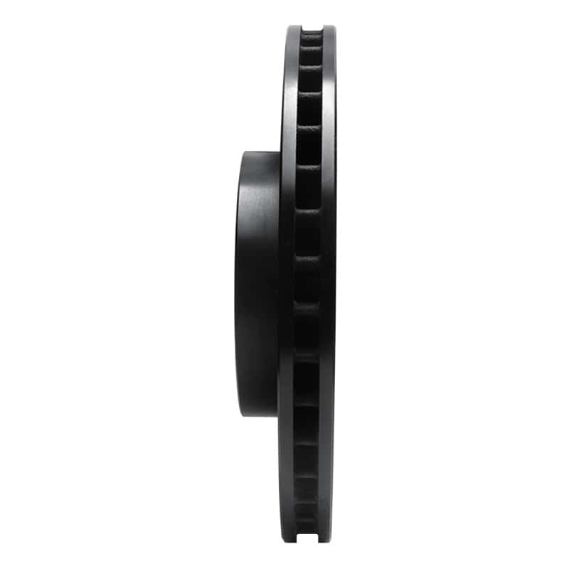 R1 Concepts — R1 99-09 Volvo S60 Front Right Drilled & Slotted Black Brake Rotor
R1 Brake Rotor Drill - view 3