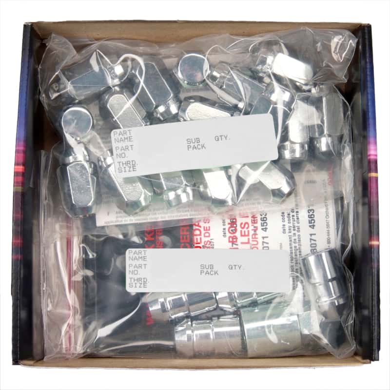 McGard — McGard 4 Lug Hex Install Kit w/Locks (Cone Seat Nut) M12X1.5 / 13/16 Hex / 1.5in. Length - Chrome - view 6
