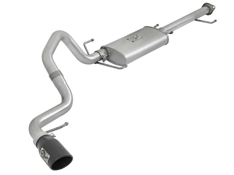 aFe — aFe Scorpion 2-1/2in Aluminized Steel Cat-Back Exhaust w/ Black Tips 07-17 Toyota FJ Cruiser V6 4.0L
Cat-Back Exhaust - view 1