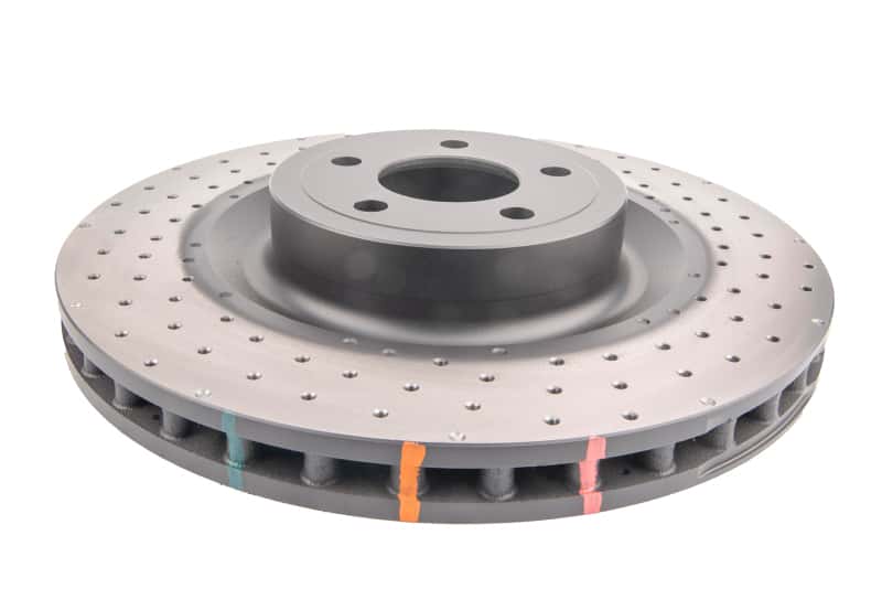 DBA — DBA 2015 Ford Mustang (w/GT Performance Package/Brembo Brakes) Front 4000 Series Drilled Rotor
Brake Rotor - view 1