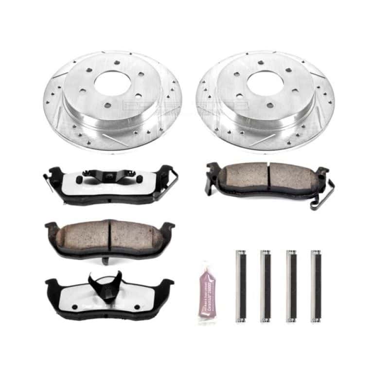 PowerStop — Power Stop 04-10 Infiniti QX56 Rear Z36 Truck & Tow Brake Kit - view 1