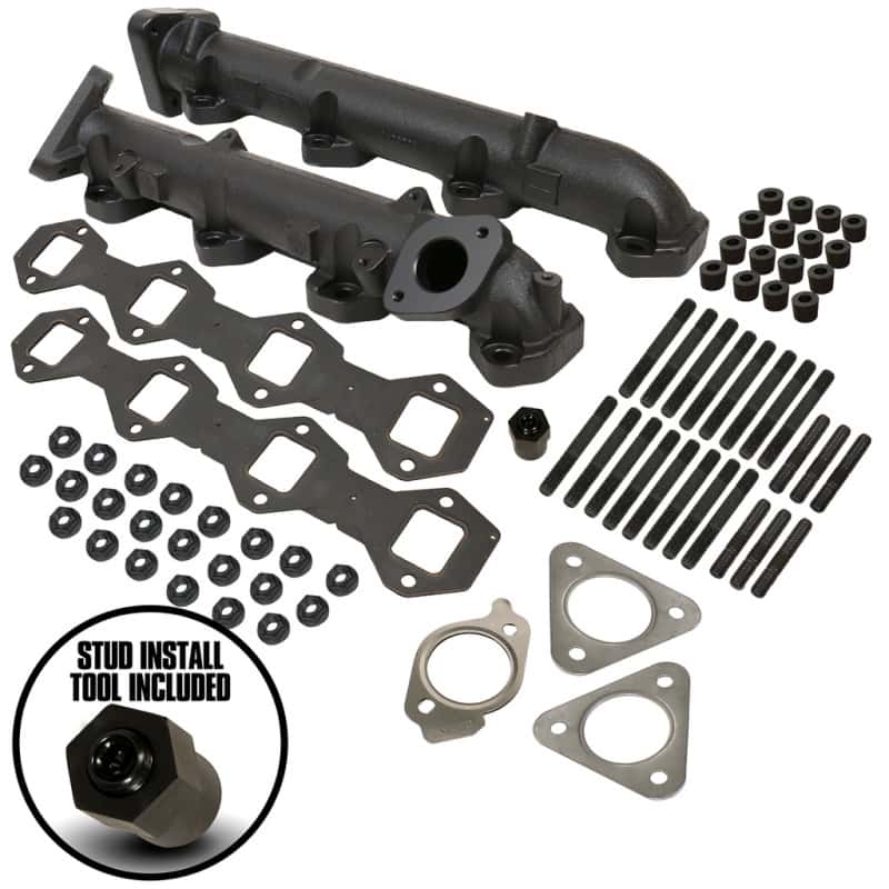 BD Diesel — BD Diesel Exhaust Manifold Kit - Ford 2011-2014 F250/F350/F450/F550 6.7L PowerStroke
EXHAUST MANIFOLD KIT - view 7