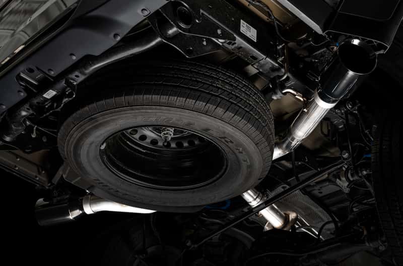 AWE Tuning — AWE Tuning 20-21 Jeep Gladiator JT 3.6L Tread Edition Cat-Back Dual Exhaust - Diamond Black Tip
Tread Exhaust - view 14