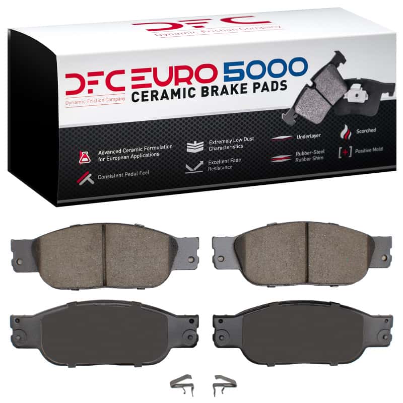 DFC — DFC 03-05 Jaguar S-Type Front Euro 5000 Ceramic Brake Pads
DFC Brake Pad Set - view 1
