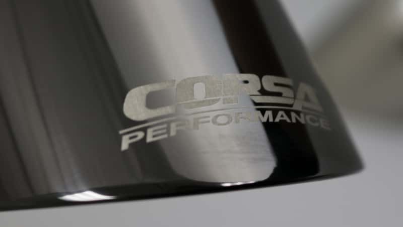CORSA Performance — Corsa 2011-2024 Single Universal 2.5in Inlet / 4.5in Outlet Black PVD Pro-Series Tip Kit
Exhaust - view 3