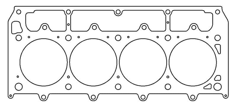 Cometic Gasket — Cometic GM LSX McLaren 4.185in Bore .051 inch MLS Head Gasket - Left
Cylinder Head Gasket - view 1