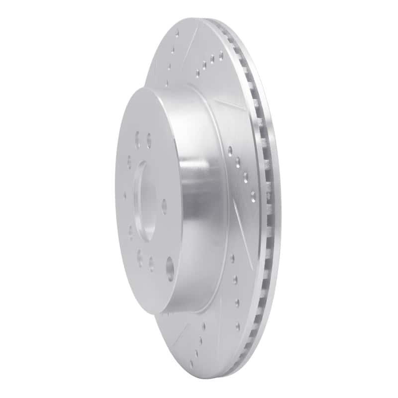 R1 Concepts — R1 07-15 Mazda CX-9 Rear Left Drilled & Slotted Silver Brake Rotor
R1 Brake Rotor Drill - view 2