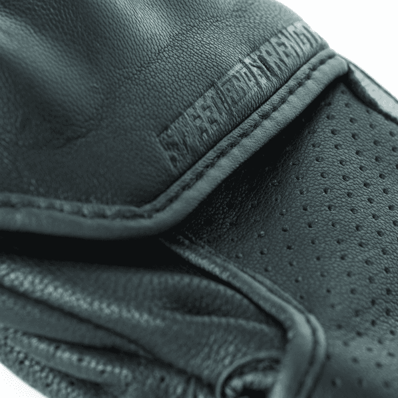 Speed and Strength — Speed and Strength Twist of Fate Leather Gloves Black/Red - Small - view 3