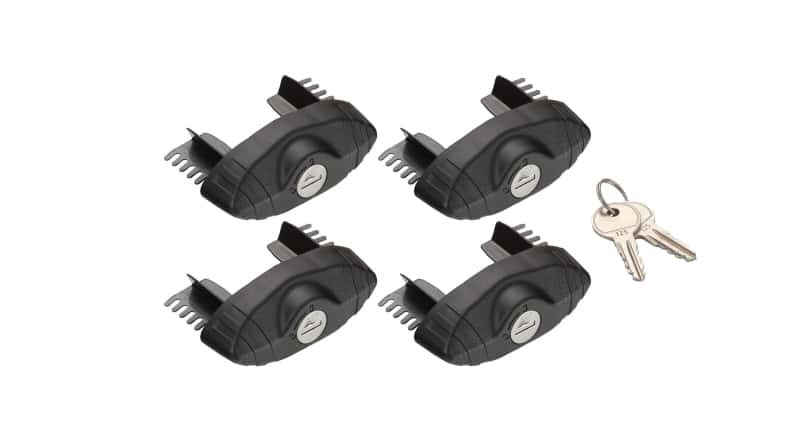 Rhino-Rack — Rhino-Rack Vortex Locking End Caps - Set of 4
RRackCrossBarEndCp - view 2