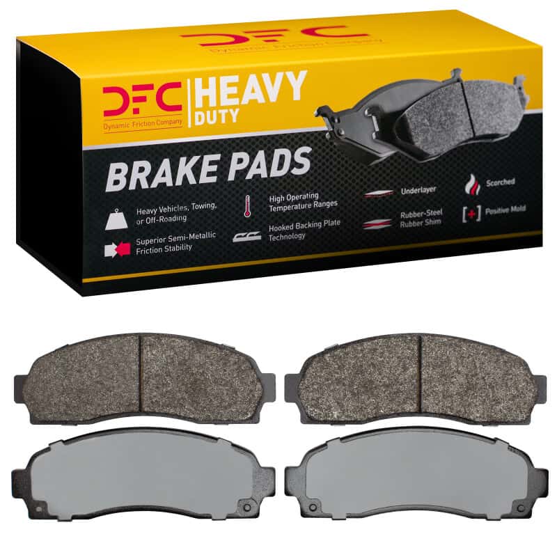 DFC — DFC 01-12 Chevrolet Equinox Front Heavy Duty Pads - Semi Metallic
DFC Brake Pad Set - view 1
