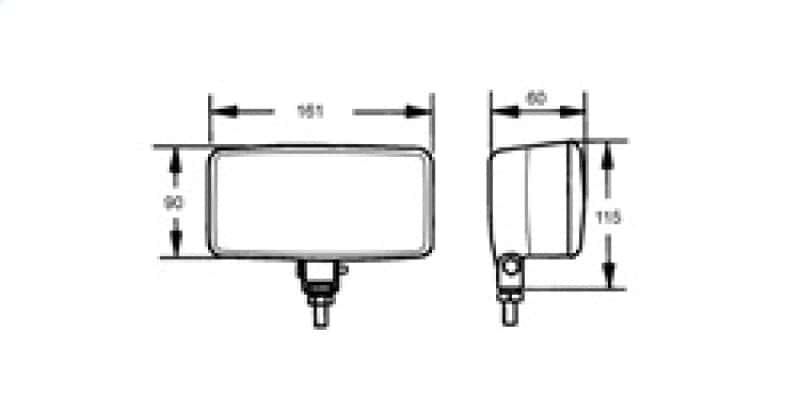 Hella — Hella Headlamp ZFH 0/180GR SW MK MGS12 GN 1FB - view 5