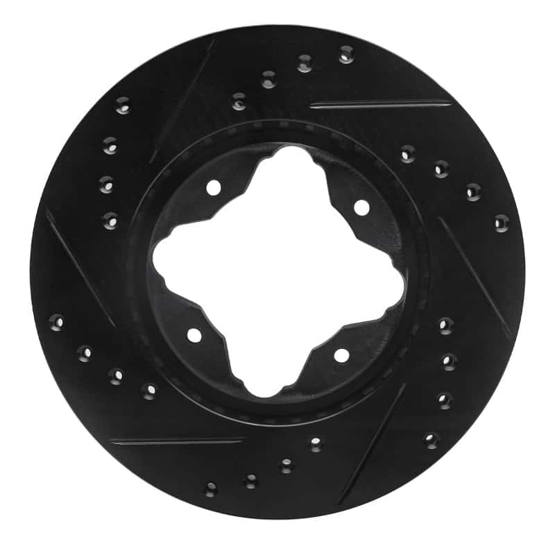 R1 Concepts — R1 90-97 Acura CL Front Right Drilled & Slotted Black Brake Rotor
R1 Brake Rotor Drill - view 5