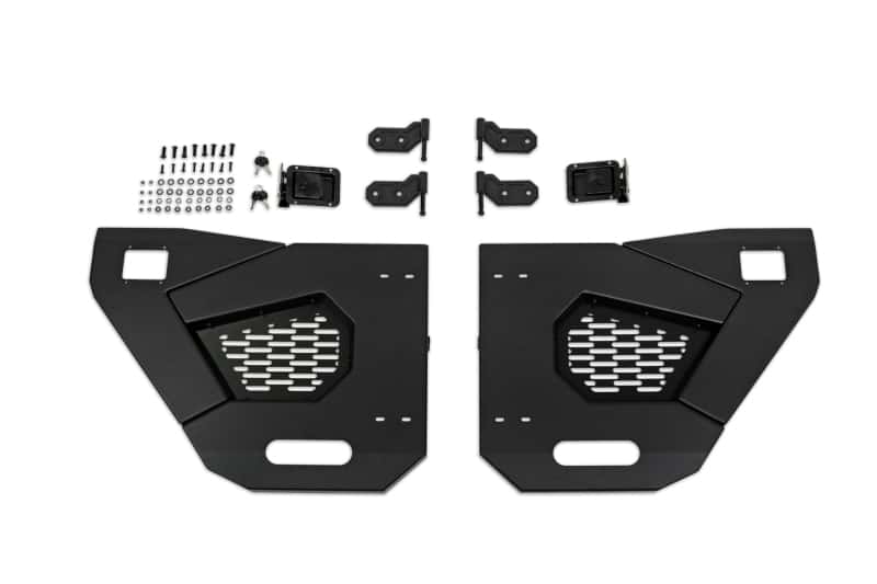 DV8 Offroad — DV8 Offroad 18-22 Jeep Wrangler JL/JT Spec Series Half Doors - Rear Set - view 13