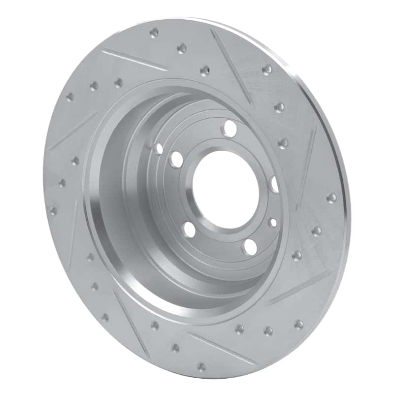R1 Concepts — R1 96-04 Volvo 850 Rear Left Drilled & Slotted Silver Brake Rotor
R1 Brake Rotor Drill - view 4