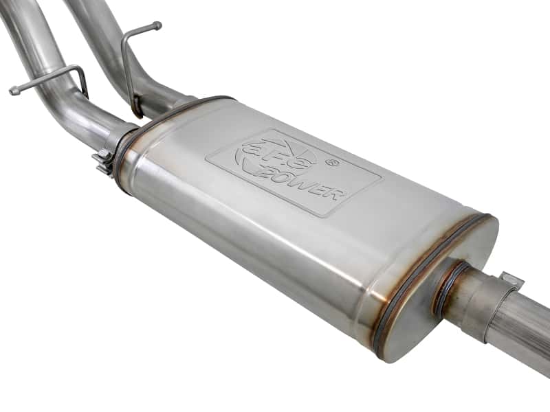 aFe — aFe Vulcan Series 3in 304 SS Exhaust Cat-Back w/ Black Tips 2019 GM Silverado/Sierra 1500 V8-5.3L
Cat-Back Exhaust - view 3