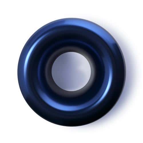 BLOX Racing — BLOX Racing 4.0in Velocity Stack Aluminum Anodized Blue 6in OD - view 1