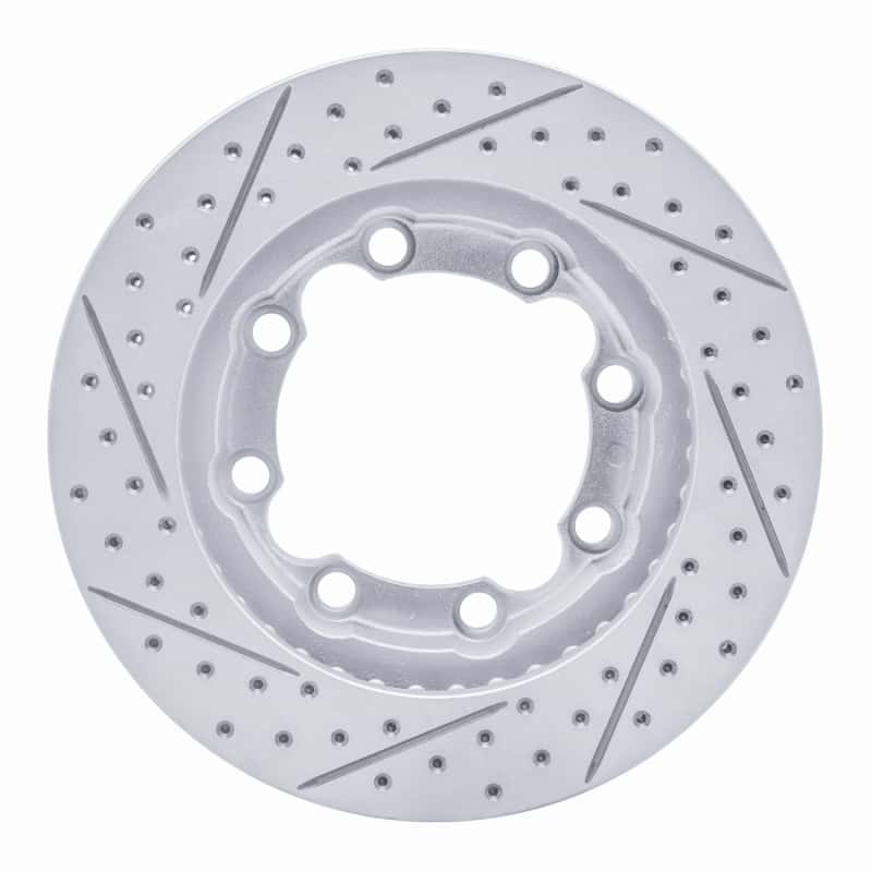 R1 Concepts — R1 92-00 Chevrolet K3500 Front Right Drilled & Slotted Geo-Carbon Rotor - view 5