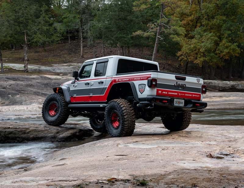 Bushwacker — Bushwacker 2020 Jeep Gladiator Launch Edition Flat Style Flares 4pc - Black
FF Jeep Flat Sty 4Pc
Fender Flare - view 2